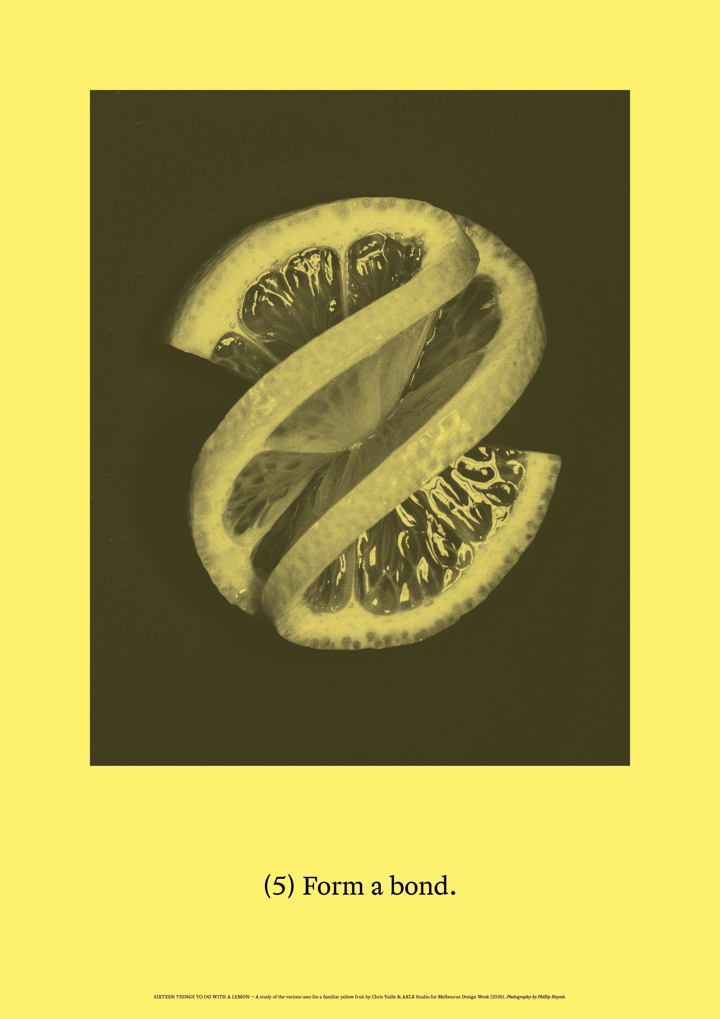 [05] Form a bond.