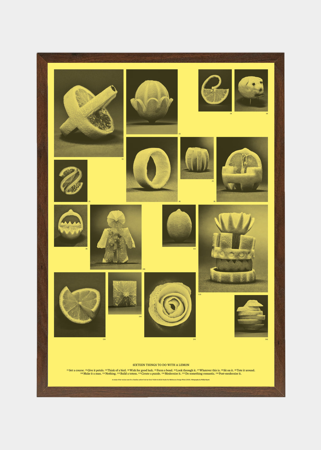 [01 – 16] Sixteen Things To Do With a Lemon